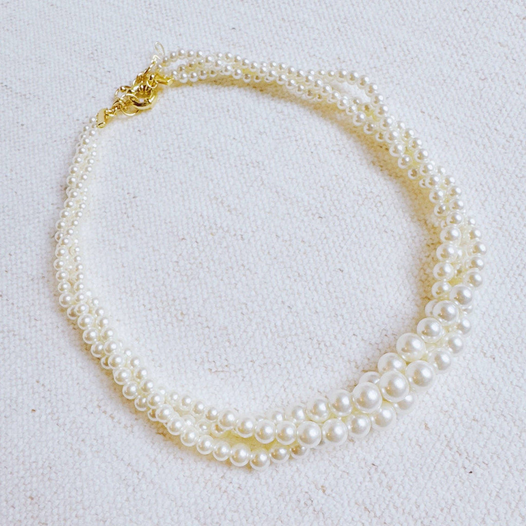 Ellison+Young - Perfect Pearl Strands Necklace