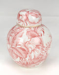 AA Importing - Tropical Leaf Round Jar