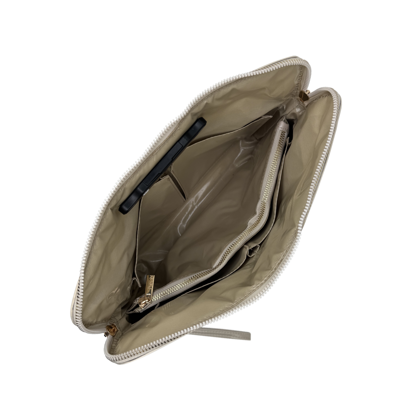 PurseN  - NEW Updated Litt Makeup Case - Pearl Quilted
