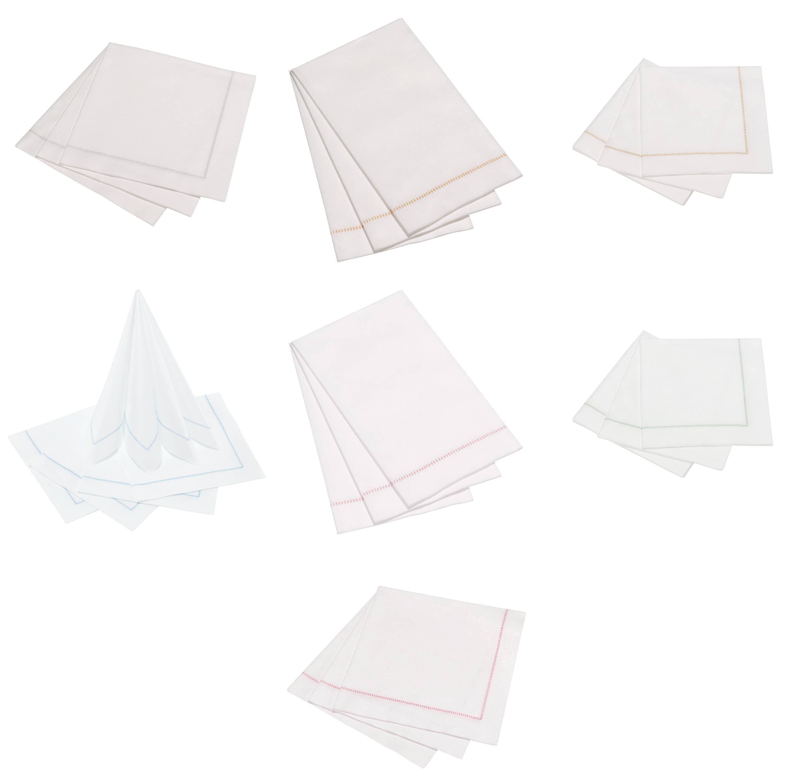 The Napkins - 25ct Hemstitch Napkins | Guest Size