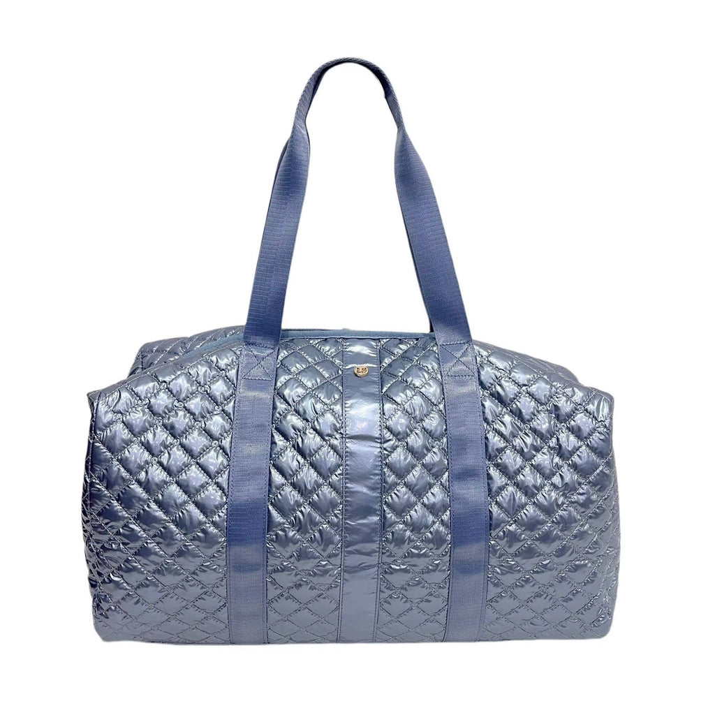 Lemonbella - Lemonbella Ice Blue Diamond Weekender Duffle Travel Bag