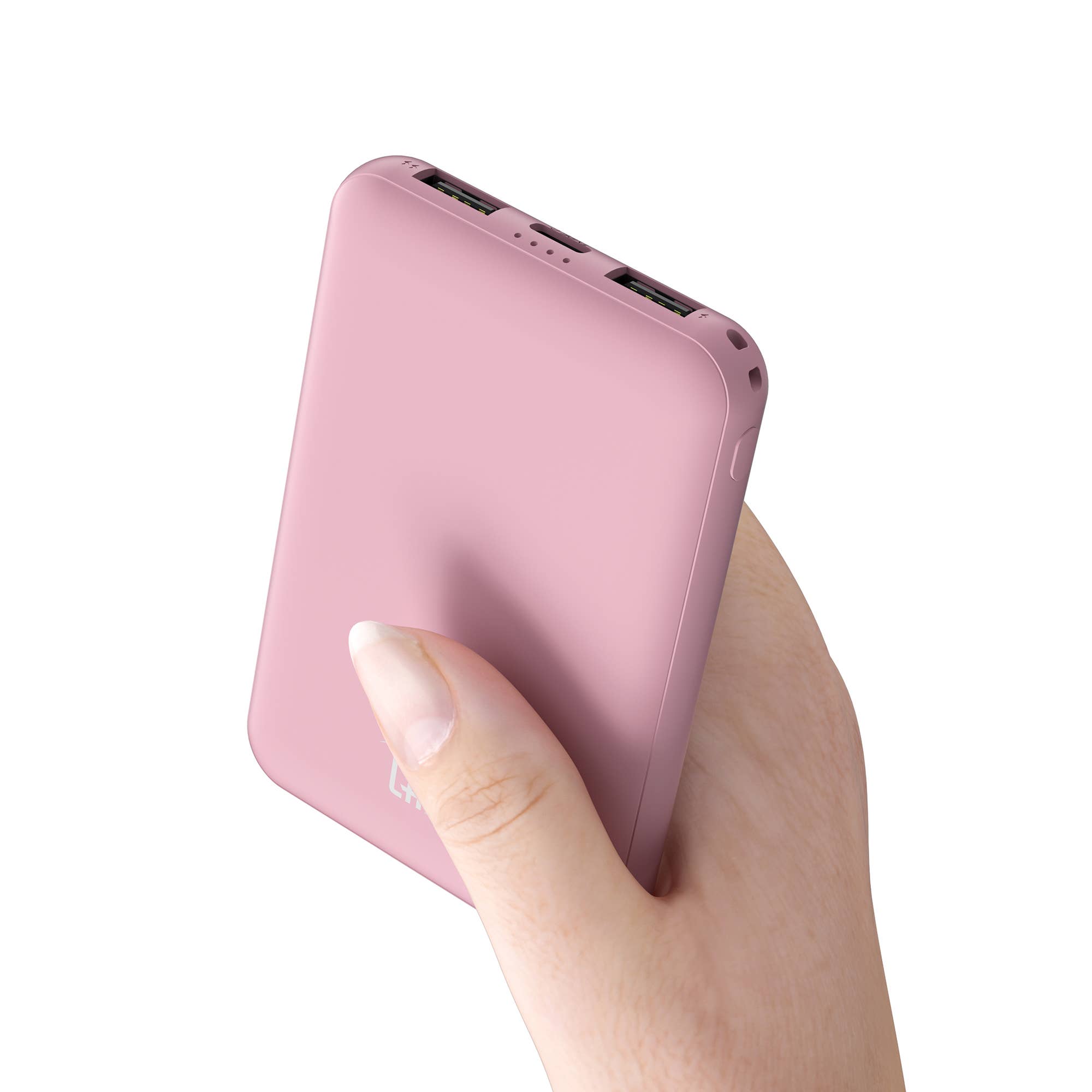 LAX Gadgets - 6600mAh Power Bank Ultra-Slim | Palm Size | Portable | 8Oz