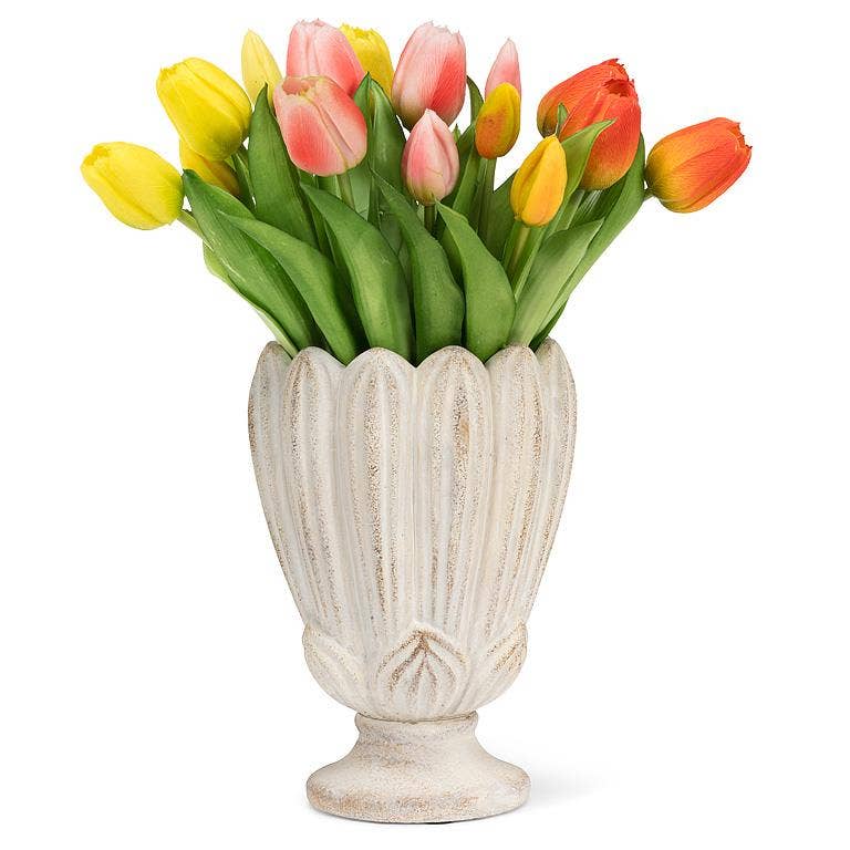 Abbott - Tulip Shaped Vase-9"H