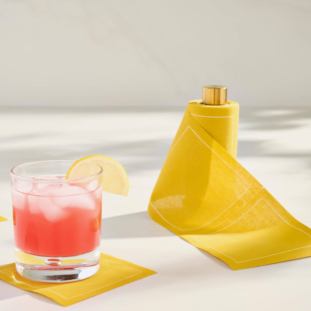 Table Theory (Formerly Toasting with Tara) - Exclusive Cocktail Napkin Stand in Gold