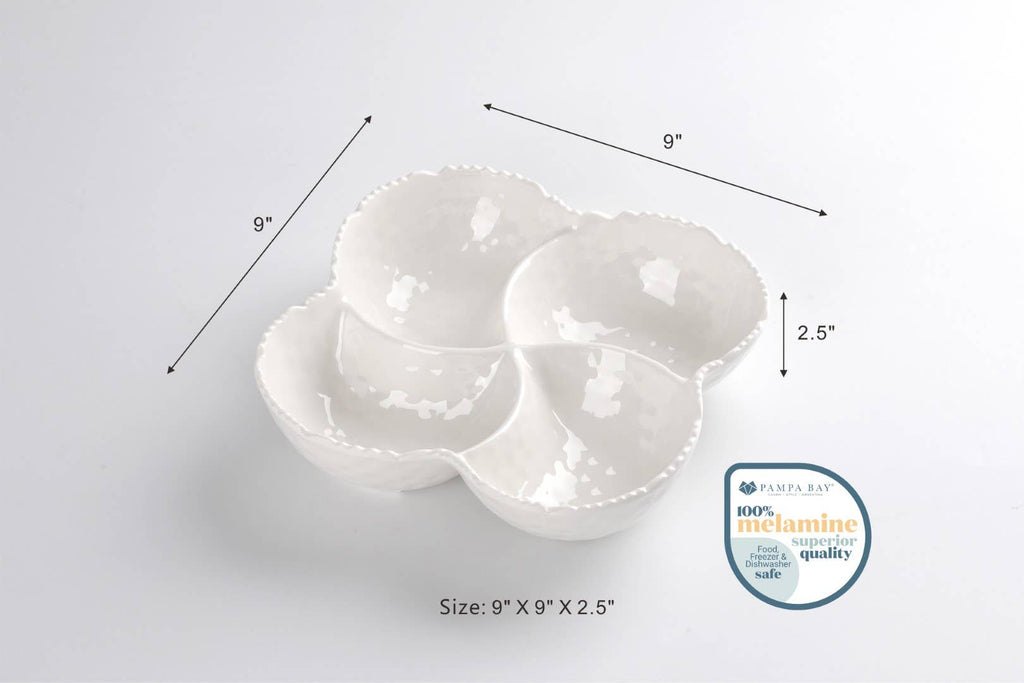 Pampa Bay - 4 Section Bowl in Shatterproof Melamine