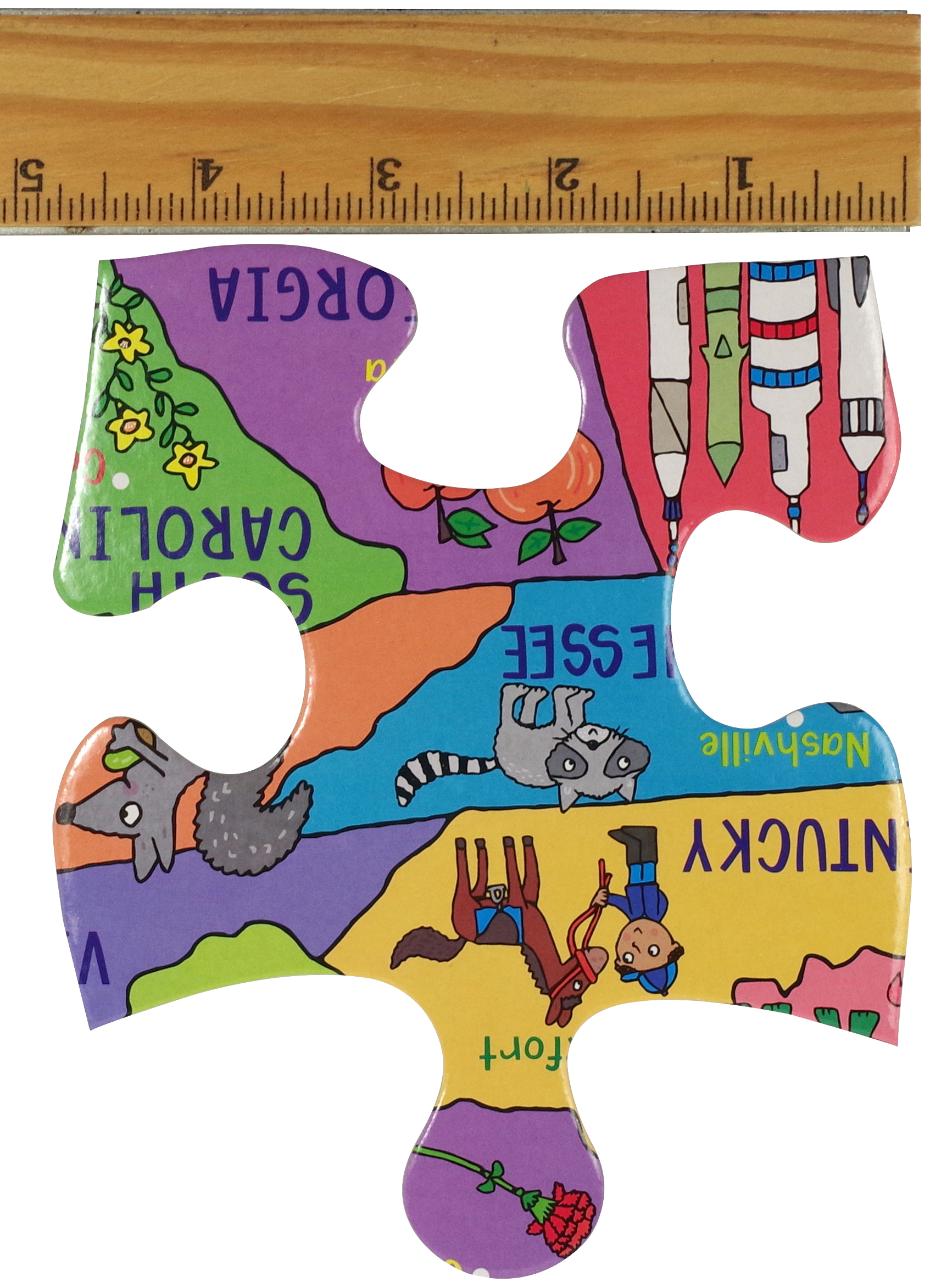 Peter Pauper Press - USA Map Kids' Floor Puzzle