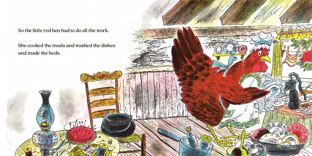HarperCollins - Little Red Hen Board Book, The: Paul Galdone