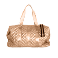 Lemonbella - Lemonbella Copper Diamond Weekender Duffle Travel Bag 3/1