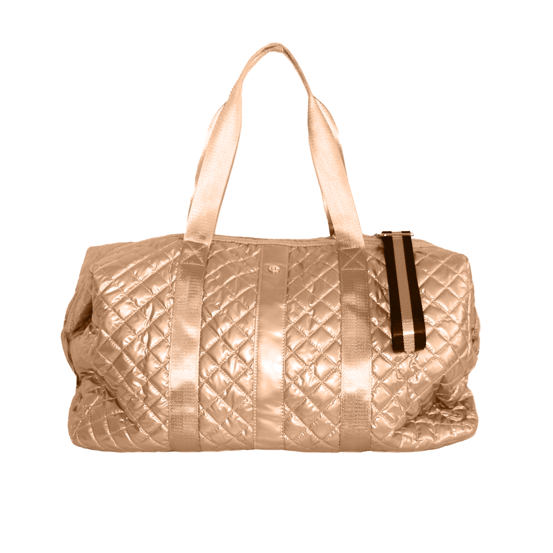Lemonbella - Lemonbella Copper Diamond Weekender Duffle Travel Bag 3/1