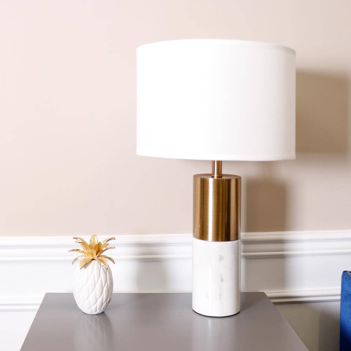 Pasargad Home - Rhoda Marble Table Lamp