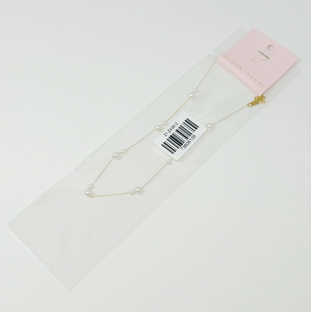 Ellison+Young - Lovely Lady Dainty Pearl Necklace