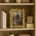 Sagebrook Home Gold Polyresin Butterfly in Bloom Frame 5x7 in.