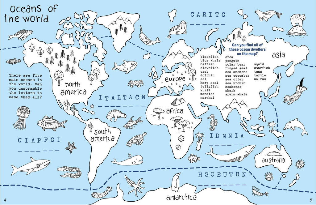 Peter Pauper Press - Kids Unplugged: Ocean Quest Activity Book