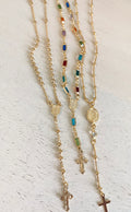 Coastal Grit Vigilant Rosary Necklace