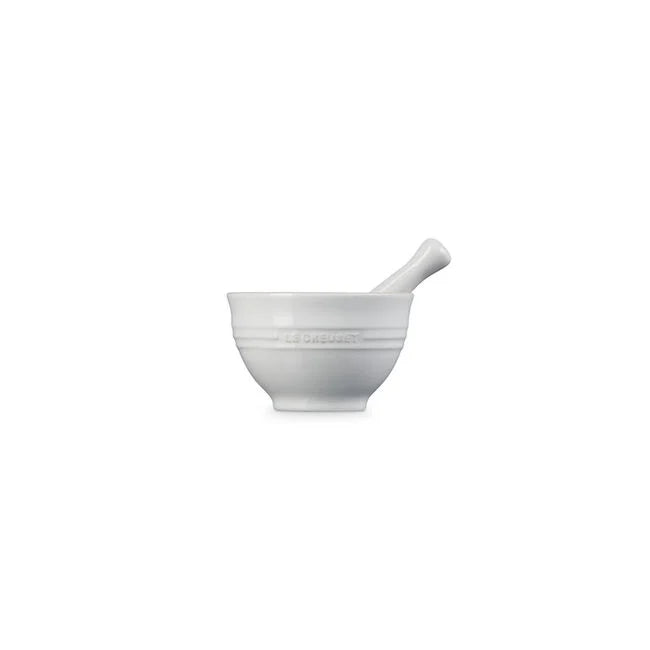 Le Creuset White Mortar and Pestle