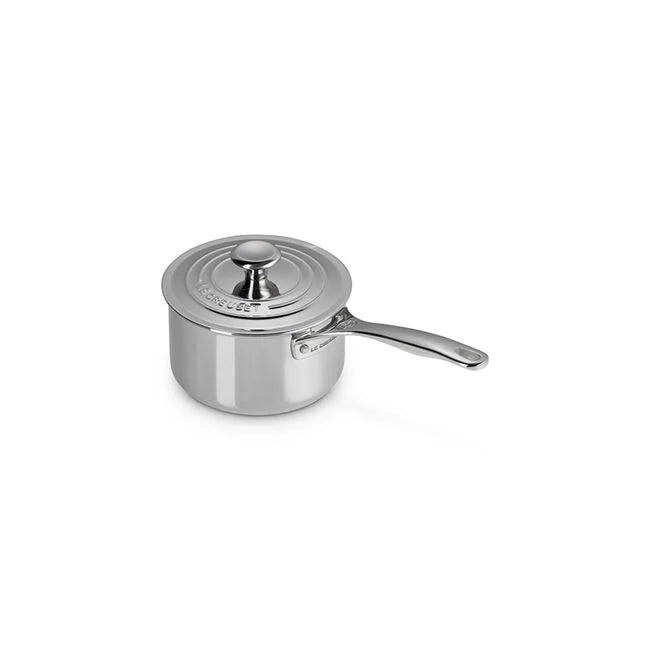 Le Creuset Signature Stainless Steel Saucepan 2qt