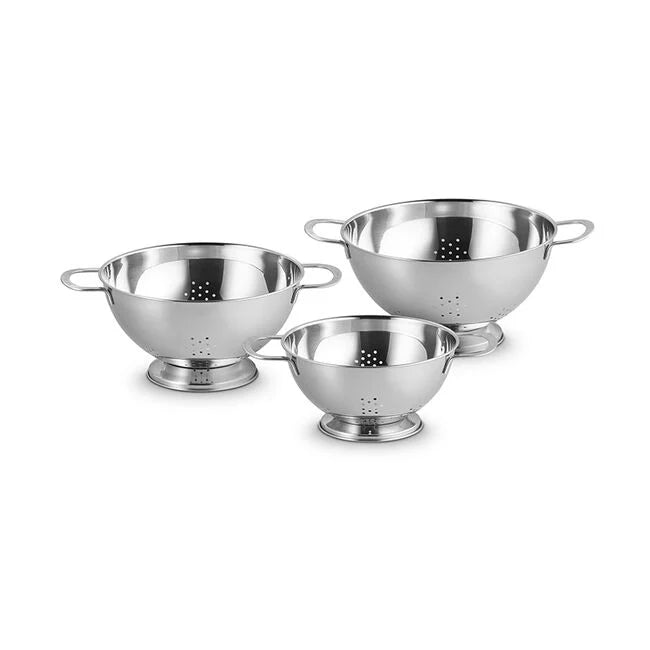 Le Creuset Stainless Steel 3-Piece Colander Set